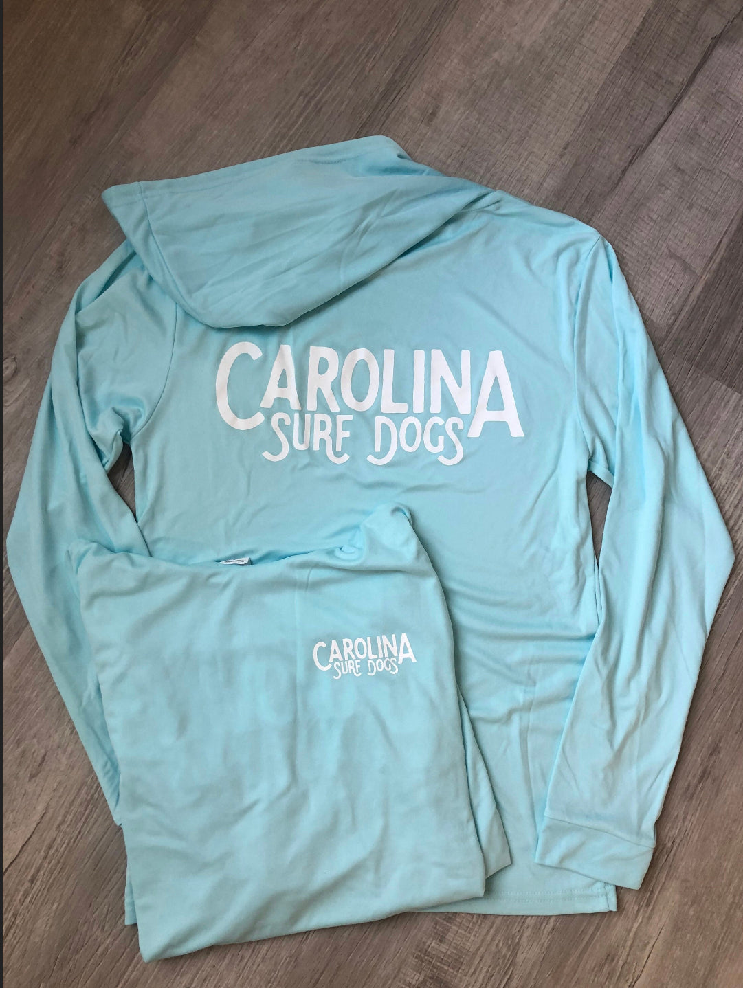 Carolina Surf Dogs UPF 50+ Hooded Sun Shirt