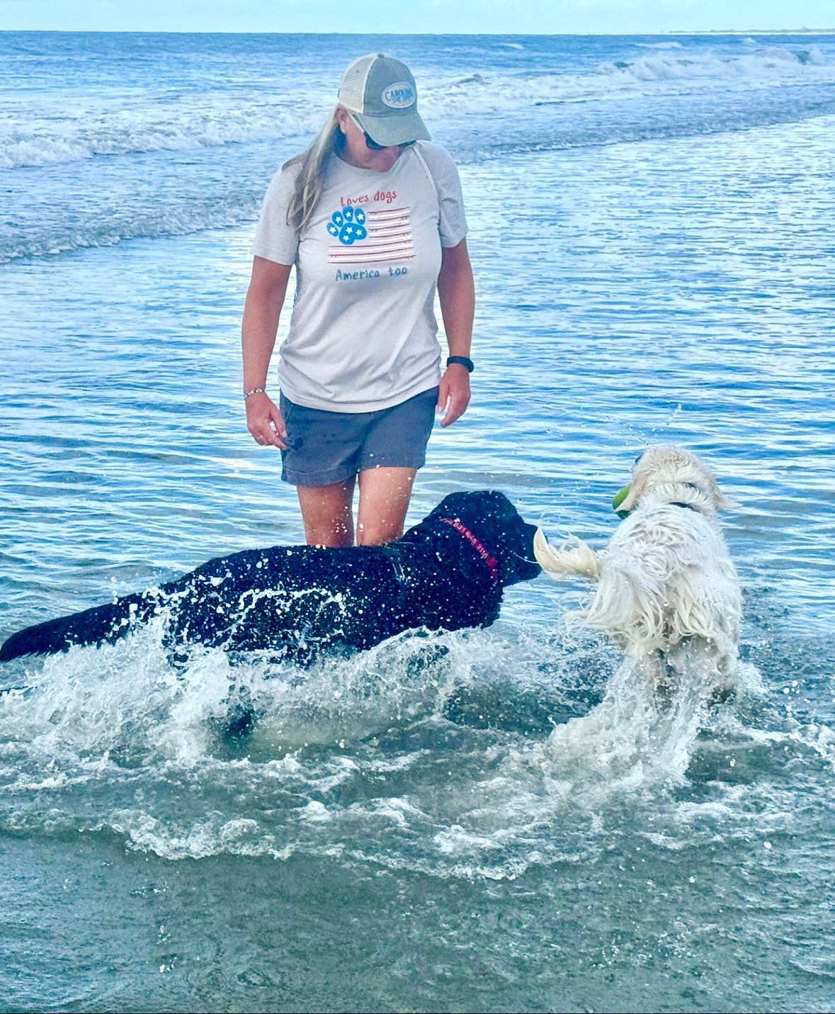 Loves dogs, America too