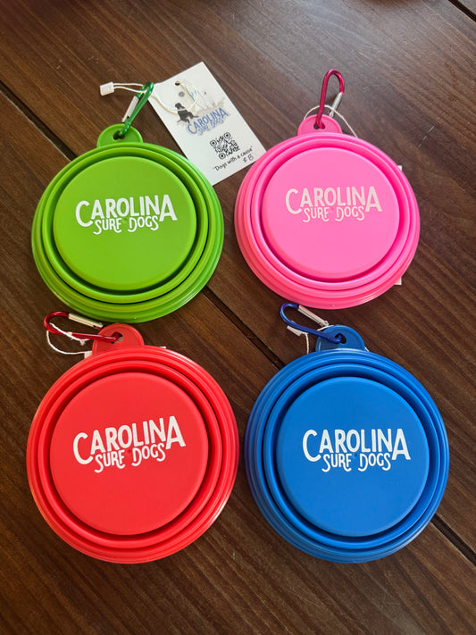 Collapsible water bowl