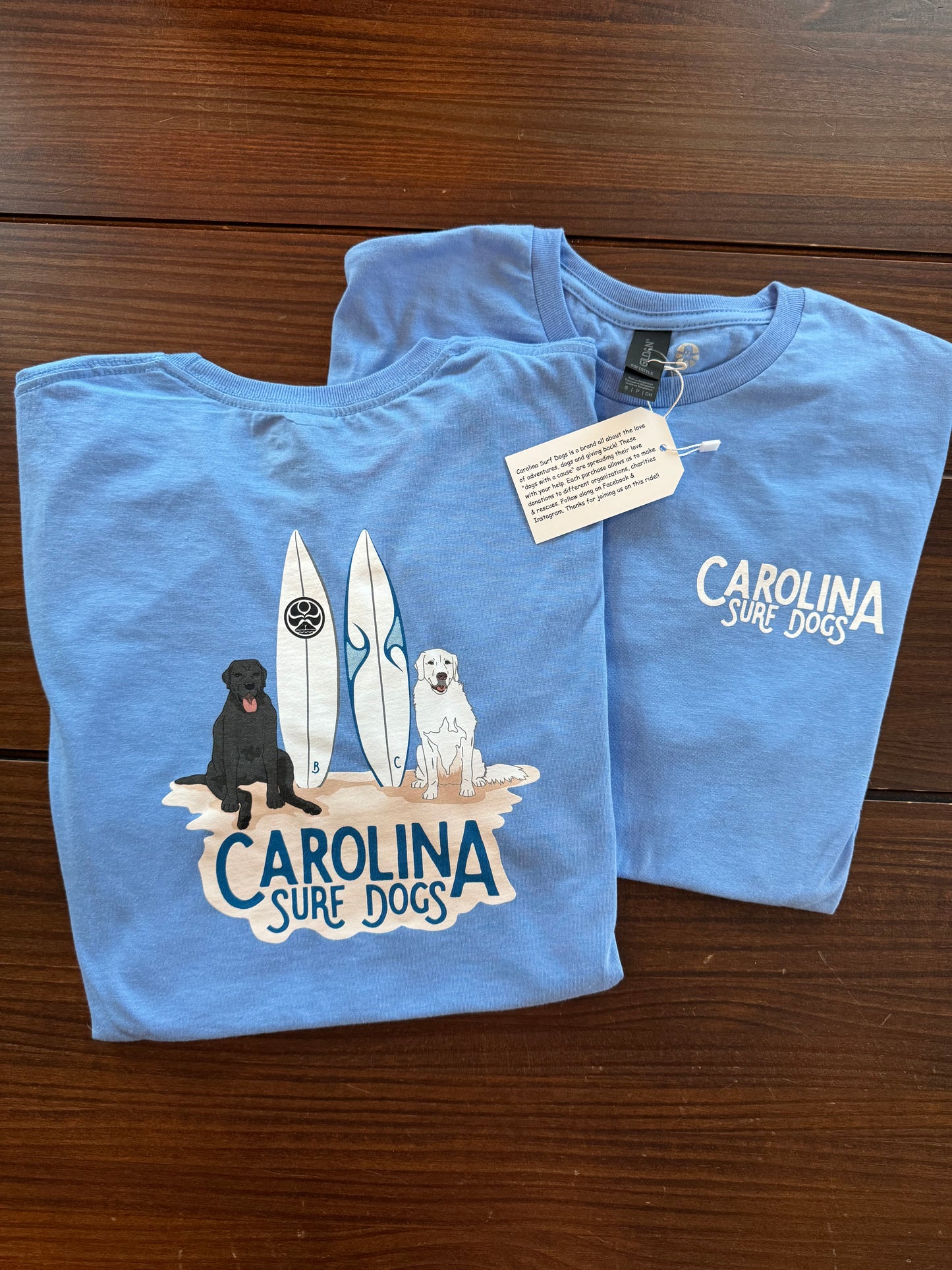 Carolina Blue Full Logo T-shirt