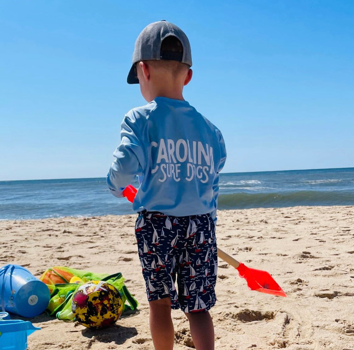 Carolina Surf Dogs Youth UPF 50+ Sun Shirt